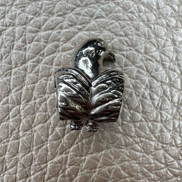 Helzberg Diamonds - Sterling Silver 925 Eagle Charm - Picture 1 of 3